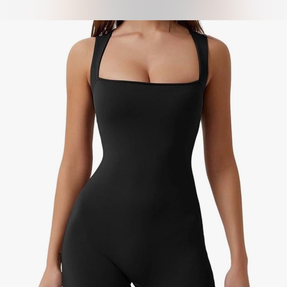 Elegant Black Shapewear Bodysuit